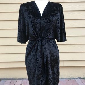 Vici Dolls Black Wrap Dress
